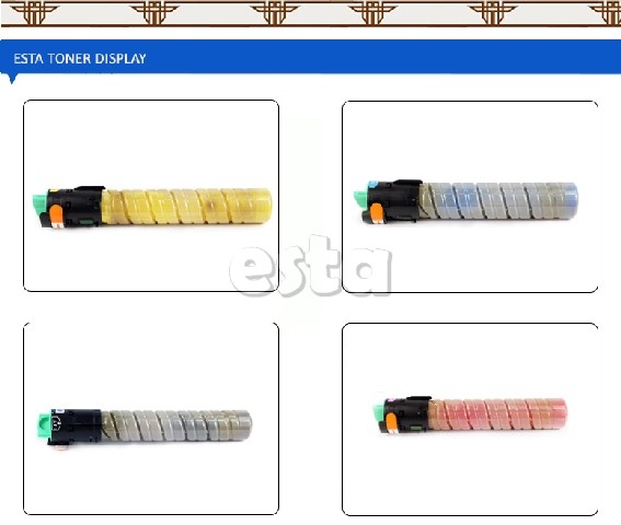 Tonalizador da impressora a laser da cor do Ricoh 2051 genuíno com a microplaqueta para a copiadora Multifunction da cor