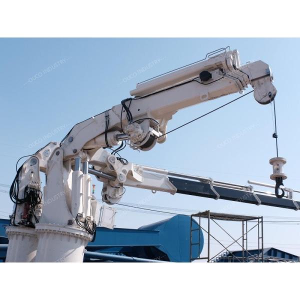4T 14M Knuckle And Foldable Boom Marine Crane
