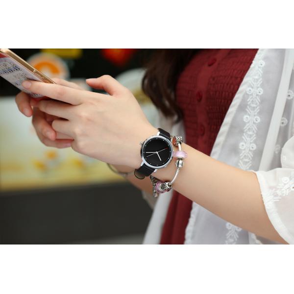 Minimalist Waterproof Men Watch Printed Dial Luxury Leather Wrist Men Quartz Watches