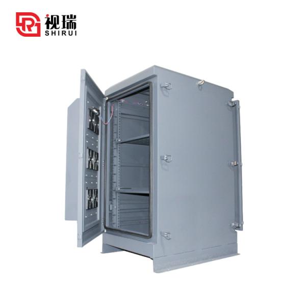 IP55 Air Cooled Outdoor Data Rack Server Rack Outdoor For Telecommunication Equipment