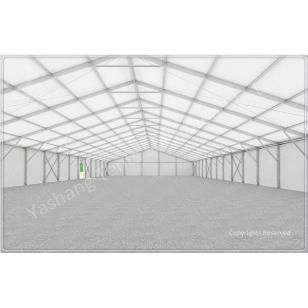 High Performance Outdoor Warehouse Tents White PVC Tarpaulin Storage Marquees Hire