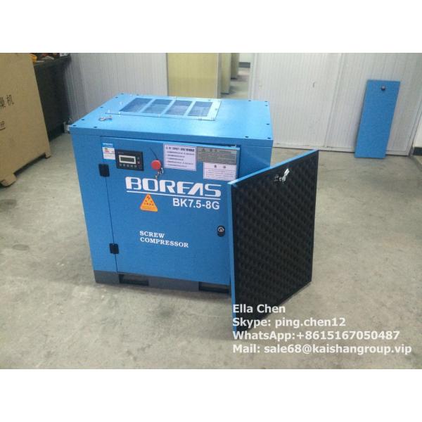 Double Screw 10hp 0.8Mpa 1.2m3/Min BK7.5-8G Rotary Air Compressor Air Cooling