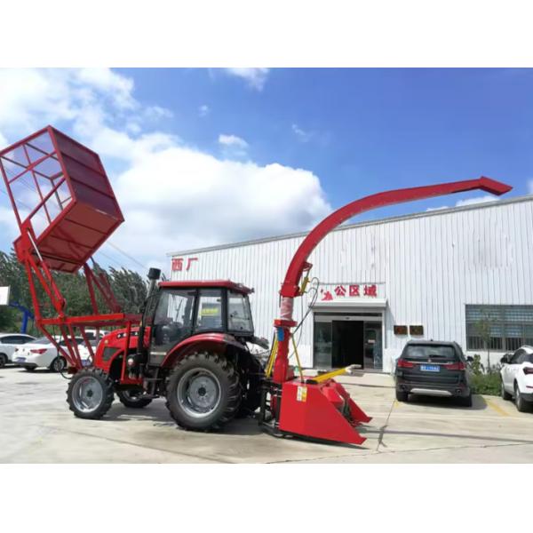Tracteur à propulsion autonome monté à la pile de maïs, sélectionneuse de maïs, mini-récolteuse d'herbe Napier