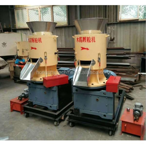 Flat Die Fuel Hay Rice Husk Chips Grass Biomass Pellet Machine High Quality