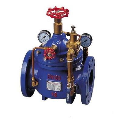 Hydraulic Control Valves,  Ductile Iron Diaphragm Type Flow Control Valve