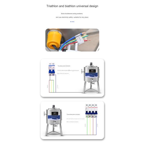 97 KG Fully Automatic Intelligent Temperature Control Pasteurizer for Milk and Juice