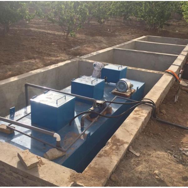 0.5Ton/Hour Underground Small Septic Tank And Sewage Treatment Plant