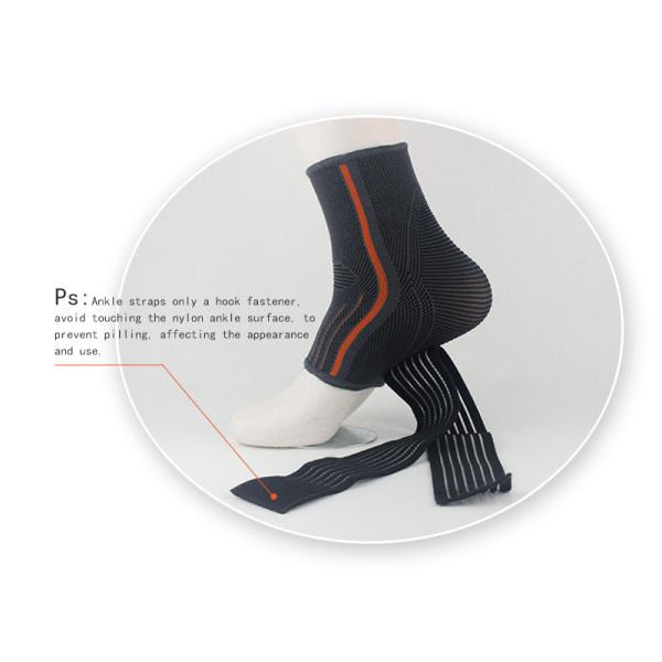 reduce foot swelling & prevent ankle injuries silicone elastic ankle brace compression sleeve