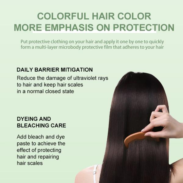 Protein Hair Care Cream For Damaged Hair , Home Use Hair Smoothening Cream