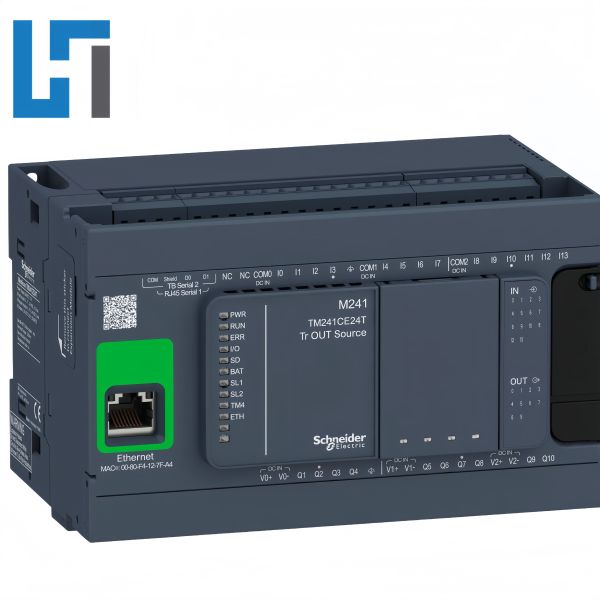 TM241CE24T M241 Schneider Plc Module Programmable Controller 24V DC
