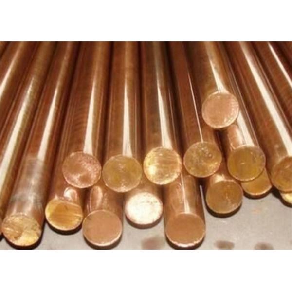 bronze de cobre livre da lata do oxigênio de 8mm, barra redonda de bronze contínua de Phosphorized Rod