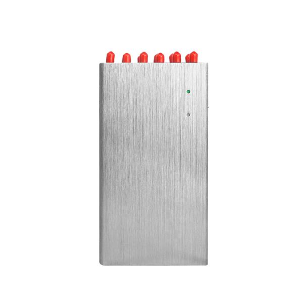 Портативный 12 амортизатор Jammer автомобиля Jammer сигнала 5g канала для сжимать UHF VHF GSM 2G 3G 4G 5G GPS WiFi сотового телефона