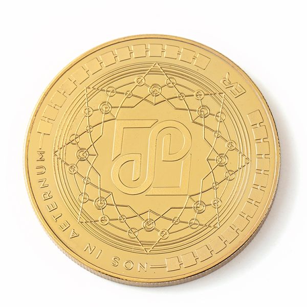 Personalized Soft Enamel Custom Metal Coin with Double Side Design and Customized Logo