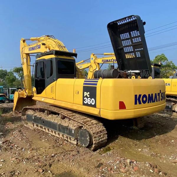 PC360-7 2ème creuseuse à main hydraulique Komatsu Excavatrice minière 36t 33000kg 1,6m3 Seau