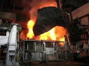 Alloy Steel Industrial Electric Furnace , Electric Iron Furnace With High Current Conductor System
