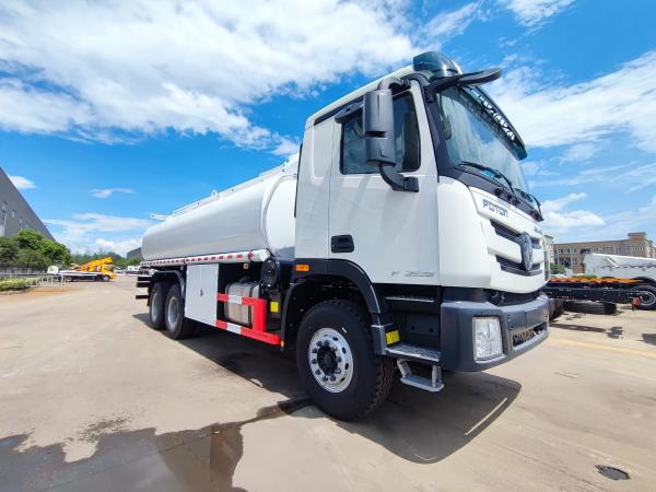 Best Selling FOTON 6*4 Diesel Fuel Storage Tanker Truck 20000Liter Steel Material Low Price Refueling Vehicles Fuel Bowser Truck
