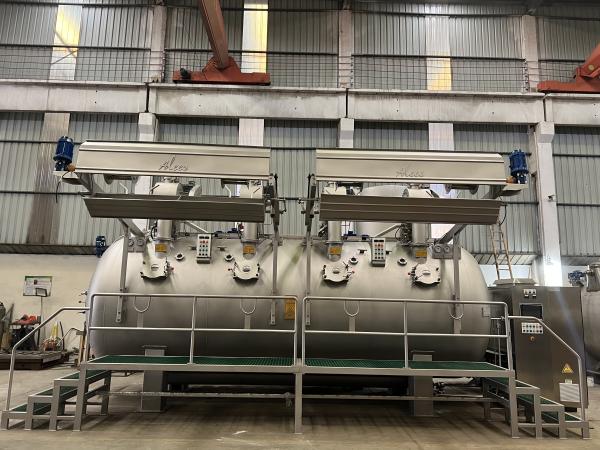 SUS316L Salvo Fabric Dyeing Machine Industrial HTHP Fabric Dyeing Machine