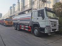 20m3 Camion pétrolier Camion acier au carbone Q235 6x4 371hp Sinotruk Howo CCC