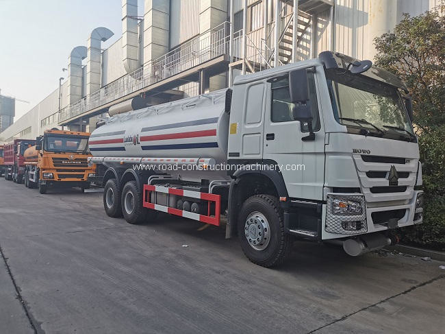 углерод стальное Q235 6x4 371hp Sinotruk Howo CCC автоцистерны топлива 20m3