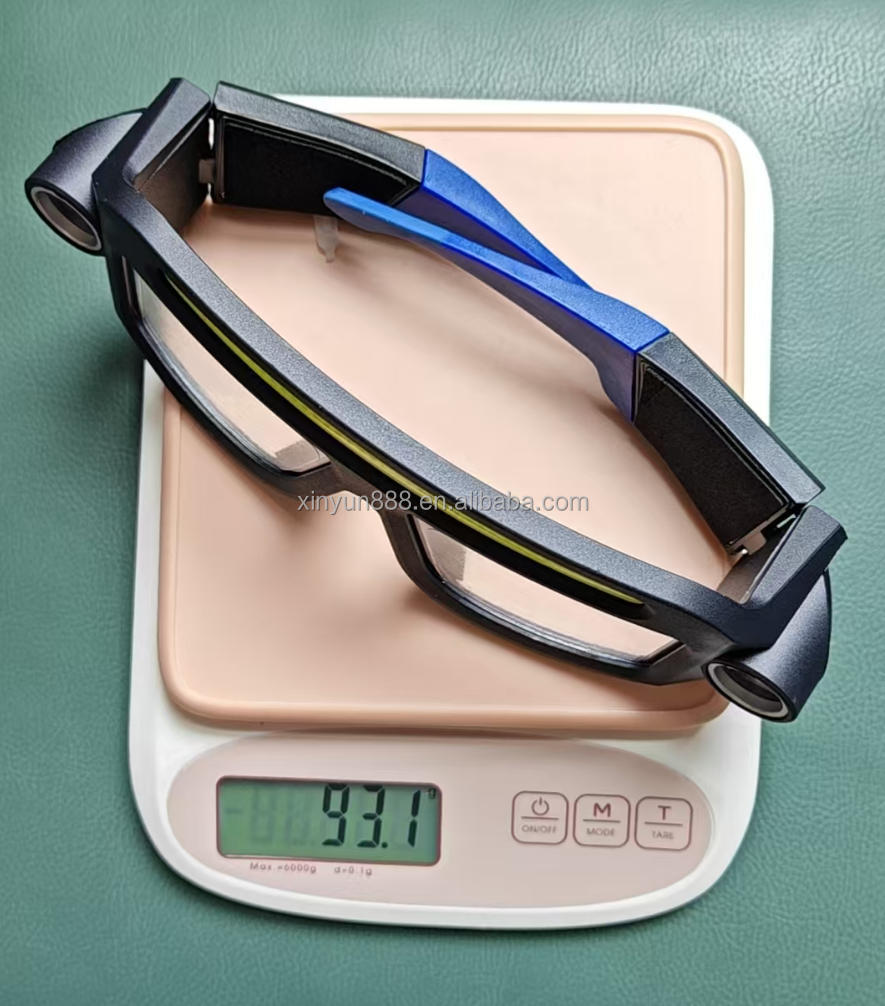 Multifunctional Glasses Light USB Charging Warning Compact Portable Hanging Ear Headlight Outdoor Hiking Lighting Headlight