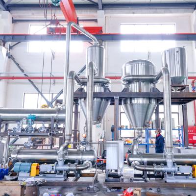 Evaporação das águas residuais do evaporador da MVR com consumo de baixa energia