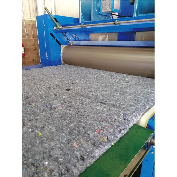 воздух 1000kg/H кладя ткань Meltblown Nonwoven делая дизайн аэродинамики машины