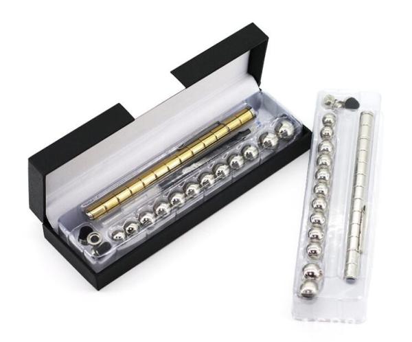 fidget toy Modular Polar Pen Magnetic magnets ball touch pen with 12 steel balls