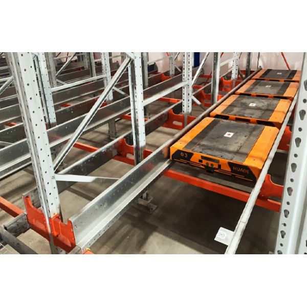 Four-Way Shuttle Pallet ASRS Room Temperature Warehouse Automatic Storage and Retrieval System Radio Shuttle Racking