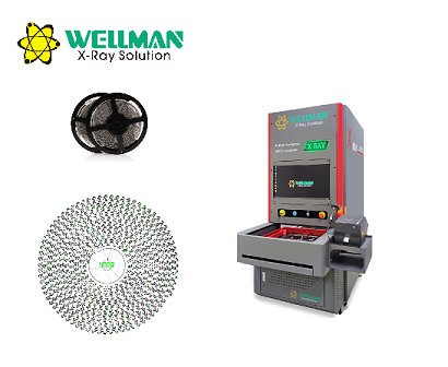 X-ray parts counter supporting work order management and data query with a 17 inch FPD