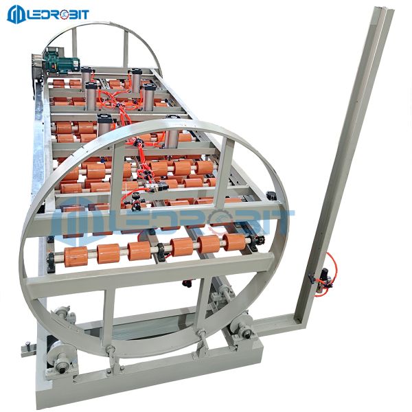 Heavy-Duty Panel Turnover Machine with 500-1000KG Payload and VFD-Controlled Motion to Prevent Corner Damage