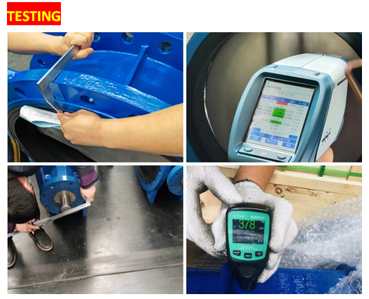 2 4 inch Stainless steel cast ductile iron Lug type butterfly valves manufacturer