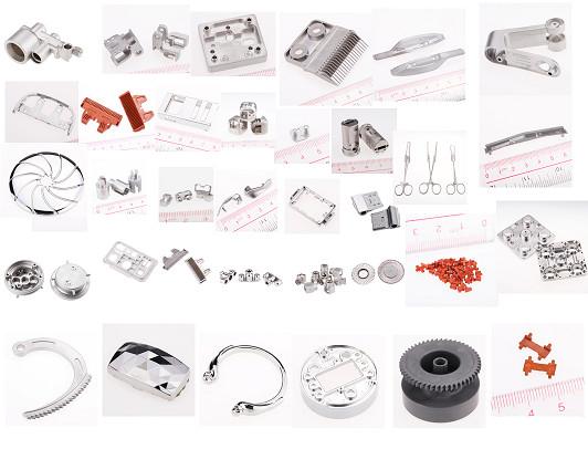 RoHs Anodized Custom Injection Molded Parts , Tolerance 0.02mm Metal Insert Moulding