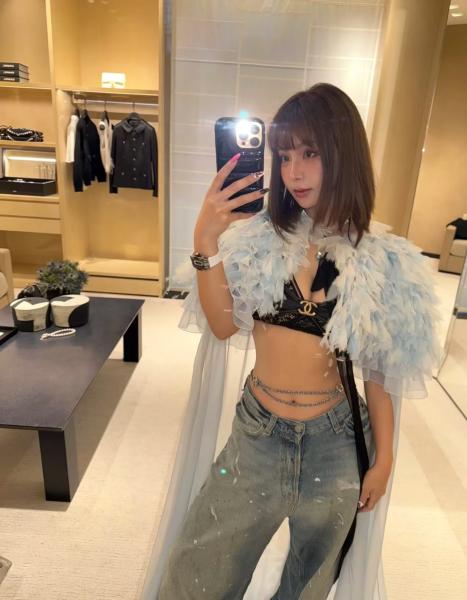 Lightwieght Luxury Statement Necklaces Blue Denim Luxury Fashion Necklace