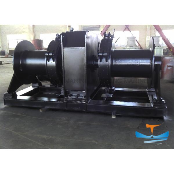 Mooring Marine Electric Winch Customized Chain Spooling Capabilities For Fishing Boat