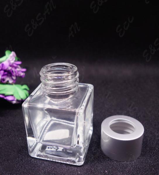 empty glass bottle perfume   perfume recycled glass bottles black blue red pink green cap plastic and metal