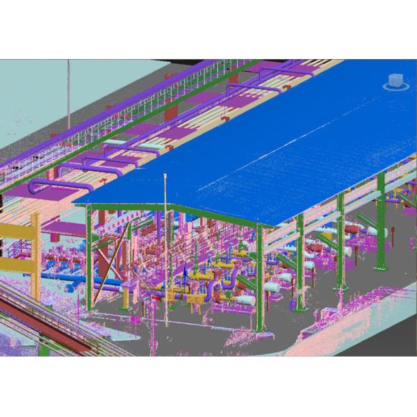 1200m Range Lightweight Terrestrial Laser Scanning In Construction HS1200