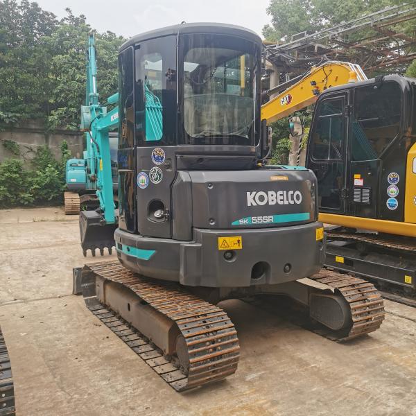 Used Kobelco SK55 Mini Excavator in Shanghai 5000 KG Machine Weight 422 Working Hours