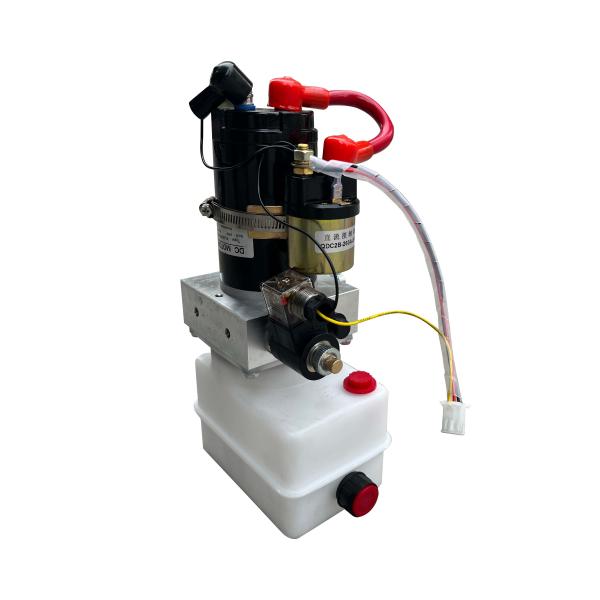 24vdc Hydraulic Power Unit 1.2KW Lightweight Hydraulic Pump Unit For Pallet Jack Use
