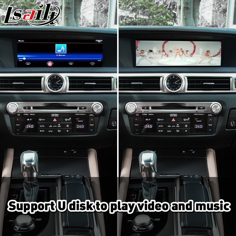 Lsailt Android Auto Carplay Interface for Lexus GS350 GS200t GS300h GS450h AWD F Sport 2016-2020