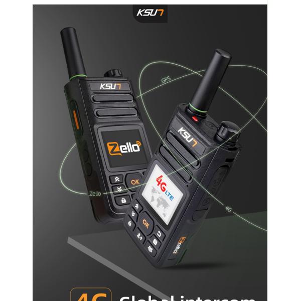GPS WiFi POC Network Walkie Talkie 4G POC Two Way Radio with Long Range Communication