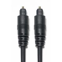 Novo som de alta fidelidade Toslink Cabo digital de áudio óptico S/PDIF banhado a ouro conector preto PVC 1,5 M 2,4 M 3 M