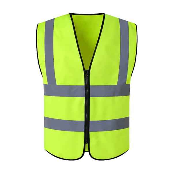 Vestes de sécurité réfléchissantes très visibles lavables pour une protection maximale