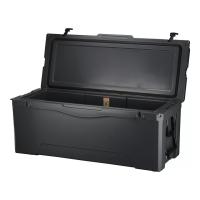 caixa mais fresca das rodas dos produtos de 180L Rotomoulded para o refrigerador do recipiente de alimento do armazenamento de gelo