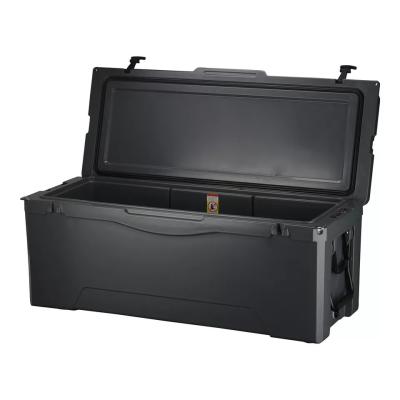 180L Rotomoulded Products Wheels Cooler Box For Ice Storage Food Container Refrigerator