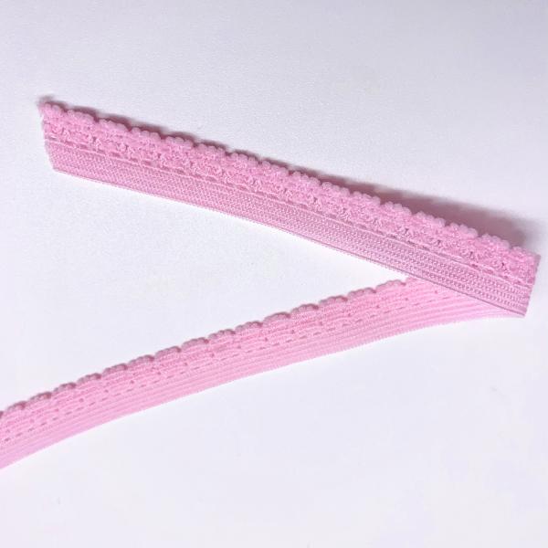 Customized Picot Jacquard Elastic Band Lace Webbing Strap For Underwear Clothing