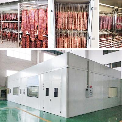 600 à la machine de séchage de viande de crevette de la saucisse 1000KG 26KW Wearproof