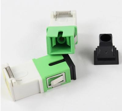 Network Sc Upc Fiber Connector Lc Duplex Adapter For Telecom