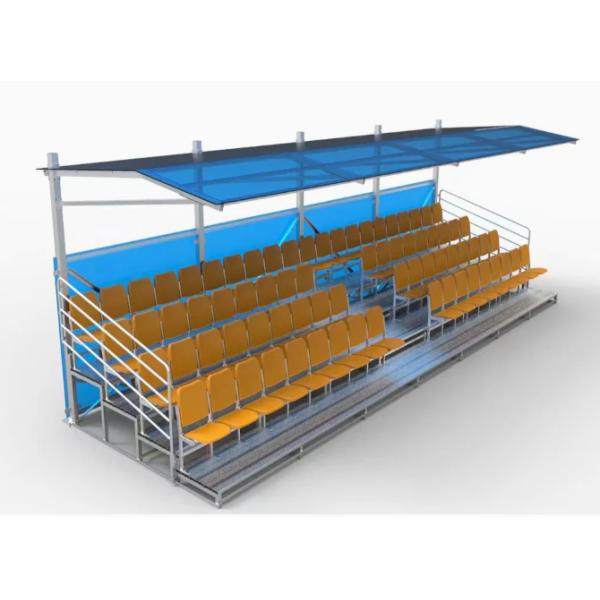 Stade de sport Système de tribunes rétractables Sièges pliants avant confortables
