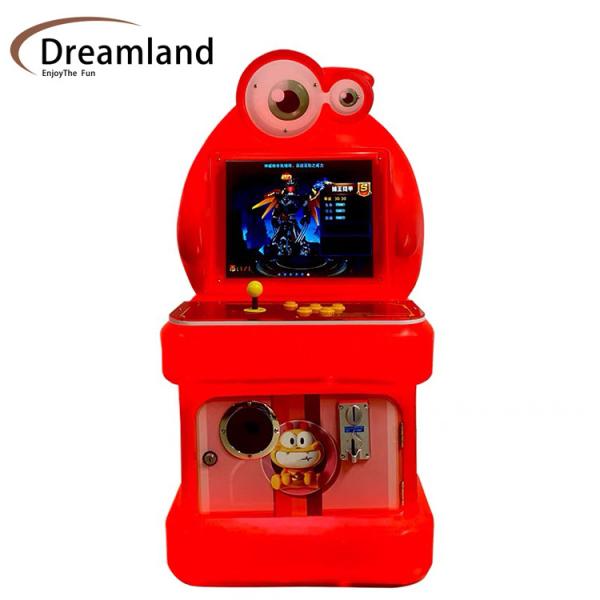 Coin Operated Children Game Machine Plastic Material With Go Fishing Games