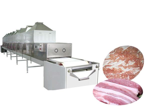 Belt Frozen Seafood Microwave Thawing Machine Industrial Defrosting Machine